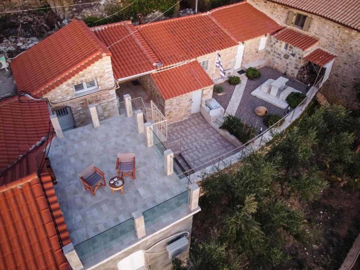 Villa Somatiana- Traditional Stone House , West Mani Thalamai Экстерьер фото